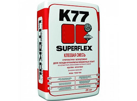 Клеевая смесь SuperFlex K77, 25кг - фото