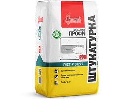 Штукатурка гипсовая Профи, 30 кг, Старатели - фото