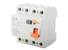 УЗО ВД1-63 4Р 63А 30мА TDM SQ0203-0044 - фото