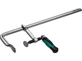 FORGE FF-500/120 струбцина тип F 500/120 мм, 750 кгс, KRAFTOOL - фото № 1