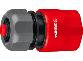 GRINDA GC-12A, 1/2″, с автостопом, соединитель быстросъёмный для шланга - фото