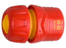 GRINDA GL-12, 1/2″, соединитель быстросъёмный с запирающим механизмом, для шланга - фото