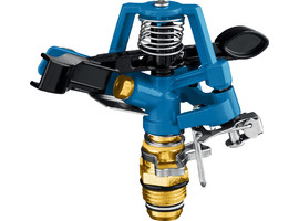 GRINDA PROLine RB-H, 490 м2 полив, головка распылителя, распылитель импульсный, металлическая - фото