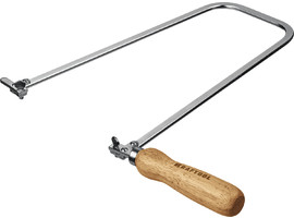 KRAFTOOL Aligator, 130x300 mm, лобзик ручной хромированный - фото № 2