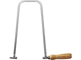 KRAFTOOL Aligator, 130x300 mm, лобзик ручной хромированный - фото