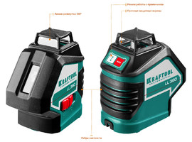 KRAFTOOL LL360 нивелир лазерный, 2х360° , 20м/70м, IP54, точн. +/-0,2 мм/м, в коробке - фото № 2