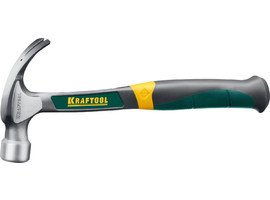 KRAFTOOL THOR 560 г молоток-гвоздодёр цельнокованый столярный - фото