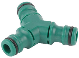 RACO ORIGINAL 1/2″ (соединитель - соединитель - соединитель), штуцерный, тройник из ударопрочного пластика - фото
