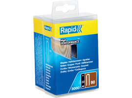RAPID 30 мм скобы узкие, супертвердые, закаленные тип 90, 3000 шт - фото № 1
