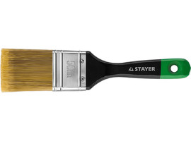 STAYER ″KANEKARON-EURO″. Кисть плоская, искусственная щетина, деревянная ручка, 50мм - фото № 2