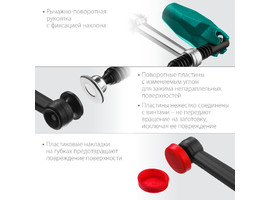 UNIVERSAL UF-400/80 струбцина тип F 400/80 мм, KRAFTOOL - фото № 3