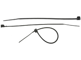 Кабельные стяжки черные КС-Ч2, 4.8 х 500 мм, 25 шт, нейлоновые, ЗУБР Профессионал - фото № 1