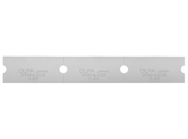 Лезвие OLFA прямое 120 мм / 30 шт, для скребков GSR-1/3B, GSR-2 - фото № 1