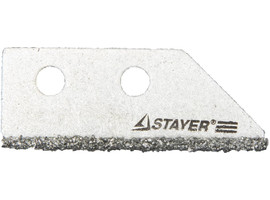 Лезвие STAYER ″PROFI″ сменное с карбидным напылением для скребка 33415, 2шт. - фото
