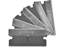Лезвия STAYER ″MASTER″ сменные для скребков арт. 0853, 08533, 08535, тип Н01, 40мм, 5шт - фото № 2
