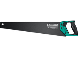 Ножовка для точного реза ″Alligator BLACK 11″, 550 мм, 11 TPI 3D зуб, KRAFTOOL - фото