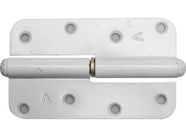 Петля накладная стальная ″ПН-110″, цвет бронзовый металлик, левая, 110мм - фото