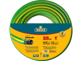 Поливочный шланг RACO CLASSIC 1″ 25 м 15 атм трёхслойный армированный - фото