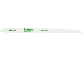 Полотно KRAFTOOL ″INDUSTRIE QUALITAT″, S1222VF, для эл/ножовки, Bi-Metall, по металлу, дереву, шаг 1,8-2,5мм, 280мм - фото № 1