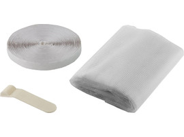 Сетка STAYER ″COMFORT″ противомоскитная для окна, с крепежной лентой, белая, ПЭТ, 1,1 х 1,3м - фото