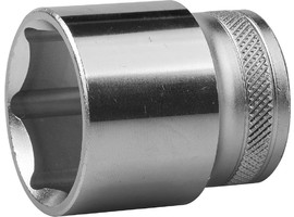 Торцовая головка KRAFTOOL ″INDUSTRIE QUALITAT″, Cr-V, FLANK, хромосатинированная, 1/2″, 30 мм - фото