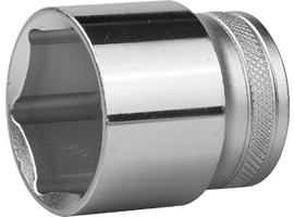 Торцовая головка KRAFTOOL ″INDUSTRIE QUALITAT″, Cr-V, SUPER-LOCK, хромосатинированная, 1/2″, 32 мм - фото