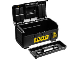 Ящик для инструмента ″TOOLBOX-19″ пластиковый, STAYER Professional - фото № 3