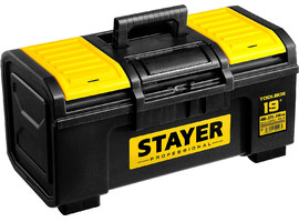Ящик для инструмента ″TOOLBOX-19″ пластиковый, STAYER Professional - фото