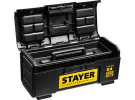 Ящик для инструмента ″TOOLBOX-24″ пластиковый, STAYER Professional - фото № 2