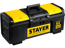 Ящик для инструмента ″TOOLBOX-24″ пластиковый, STAYER Professional - фото