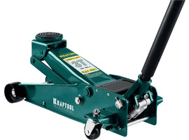 KRAFTOOL KRAFT-LIFT 3т 130-465мм подкатной домкрат с быстрым подъемом для СТО - фото