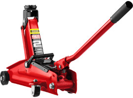 STAYER R-28 2т 130-350мм подкатной домкрат для легковых а/м, RED FORCE - фото № 2