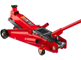 STAYER R-55 3т 155-545мм подкатной домкрат с высоким подъемом, RED FORCE - фото № 2