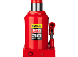 STAYER RED FORCE 30т 285-465мм домкрат бутылочный гидравлический - фото № 3