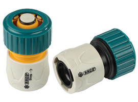 RACO ORIGINAL Набор: 3/4″ + 3/4″, с автостопом, соединитель быстросъёмный для шланга - фото