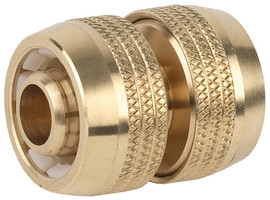 RACO PROFI 1/2″, муфта ремонтная для шланга, из латуни - фото