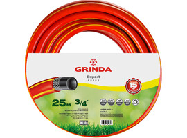 Поливочный шланг GRINDA PROLine EXPERT 3 3/4″ 25 м 30 атм трёхслойный армированный - фото