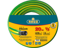 Поливочный шланг RACO CLASSIC 1/2″ 20 м 25 атм трёхслойный армированный - фото