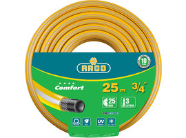 Поливочный шланг RACO COMFORT 3/4″ 25 м 25 атм трёхслойный армированный - фото