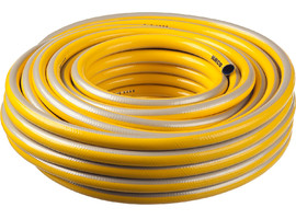 Поливочный шланг RACO COMFORT 3/4″ 50 м 25 атм трёхслойный армированный - фото № 2