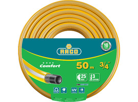Поливочный шланг RACO COMFORT 3/4″ 50 м 25 атм трёхслойный армированный - фото