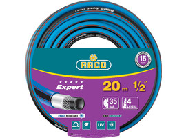 Поливочный шланг RACO EXPERT 1/2″ 20 м 35 атм четырёхслойный армированный - фото