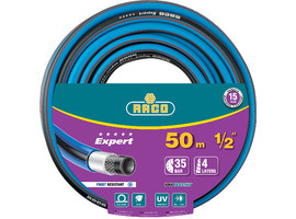 Поливочный шланг RACO EXPERT 1/2″ 50 м 35 атм четырёхслойный армированный - фото