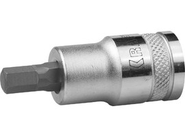 KRAFTOOL HEX, 1/2″, Н7, Торцовая бита-головка (27908-07) - фото