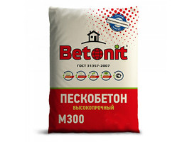 Пескобетон М-300 Betonit ГОСТ, 40 кг - фото