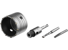 STAYER 80 мм, SDS-plus, 10T, Коронка по бетону с оснасткой (29190-80) - фото № 2