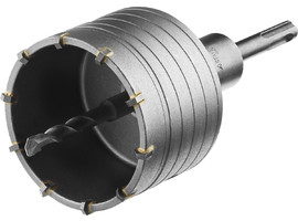 STAYER 80 мм, SDS-plus, 10T, Коронка по бетону с оснасткой (29190-80) - фото № 1