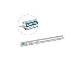 KRAFTOOL KRAFT-LINE, 0.6 м, усиленная алюминиевая линейка со стальной направляющей (34275-60) - фото № 1