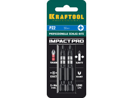 Ударные биты KRAFTOOL PZ 2, 50 мм, 2 шт Impact Pro - фото № 2