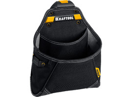 KRAFTOOL KP-12 с быстросъёмным креплением FastClip, 12 карманов и петель, 260 х 340 мм, поясная сумка (38774) - фото № 3